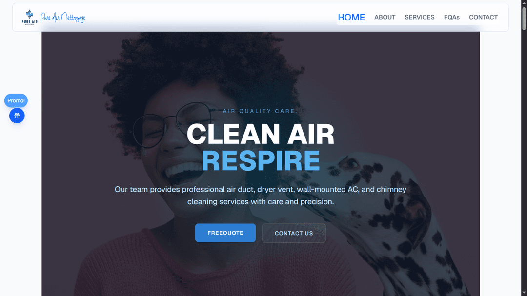 Airflow ventilation system (Next.js)